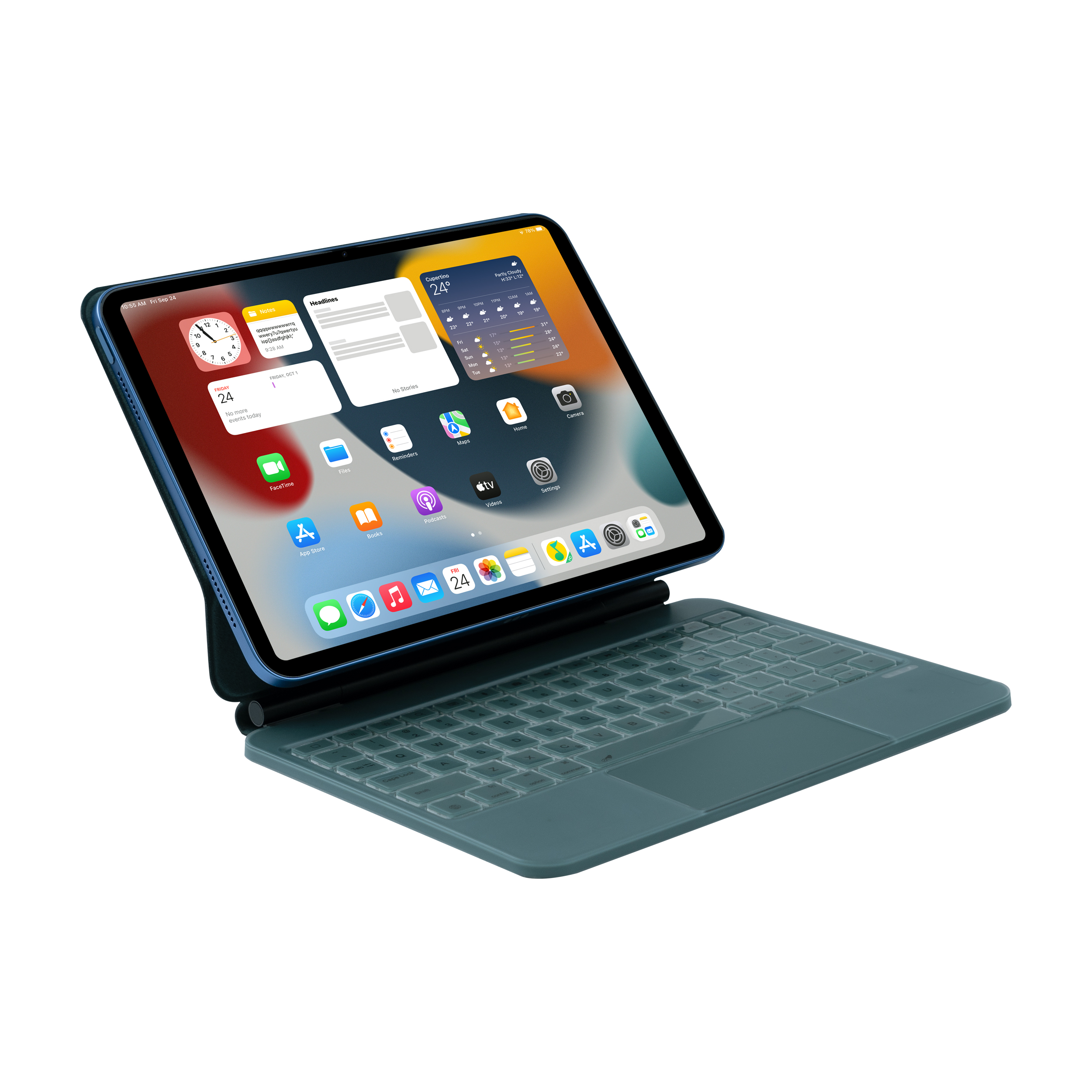 EB253 10.9英寸 Ipad魔术键盘保护套 