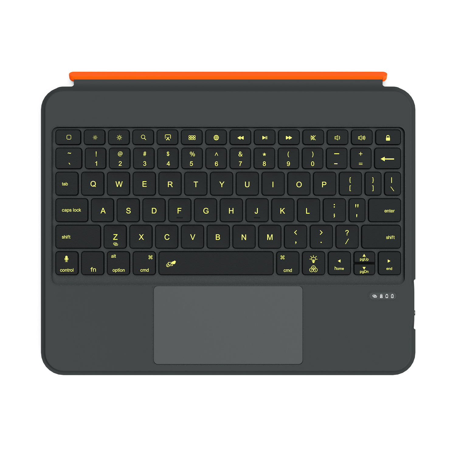 3607  适用于 iPad 11 A16 的 360 度旋转支架，透明保护壳，带笔槽和键盘后盖